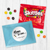 Personalized Baby Shower Mama to Bee Candy Favor Bag - M&Ms or Skittles