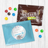 Personalized Baby Shower Elephant Candy Favor Bag - M&Ms or Skittles