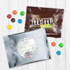 Personalized Baby Shower Elephant Candy Favor Bag - M&Ms or Skittles