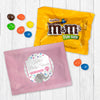 Personalized Baby Shower Elephant Candy Favor Bag - M&Ms or Skittles