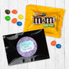 Personalized Baby Shower Mermaid Candy Favor Bag - M&Ms or Skittles