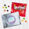 Personalized Baby Shower Mermaid Candy Favor Bag - M&Ms or Skittles