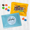 Personalized Baby Shower Icons Blue Milk Chocolate M&Ms