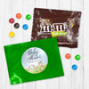 Personalized Baby Shower Baby Animals Candy Favor Bag - M&Ms or Skittles