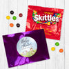 Personalized Baby Shower Baby Animals Candy Favor Bag - M&Ms or Skittles