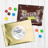 Personalized Baby Shower Over the Moon Candy Favor Bag - M&Ms or Skittles