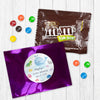 Personalized Baby Shower Whale Milk Chocolate M&Ms