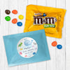 Personalized Baby Shower Whale Candy Favor Bag - M&Ms or Skittles
