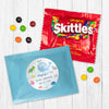 Personalized Baby Shower Whale Candy Favor Bag - M&Ms or Skittles