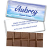 Personalized Blue Paint Strokes Hershey's Milk Chocolate Bar