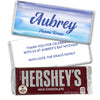Personalized Blue Paint Strokes Hershey's Milk Chocolate Bar
