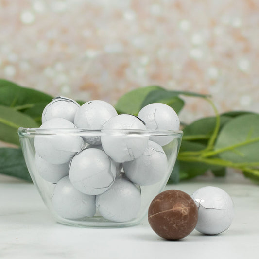 Milk Chocolate Foil Wrapped Balls - Holiday Colors