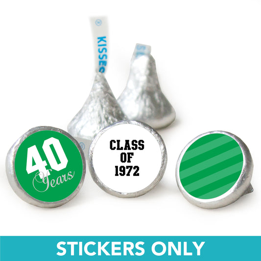 Class Reunion 3/4" Sticker Milestone (108 Stickers)