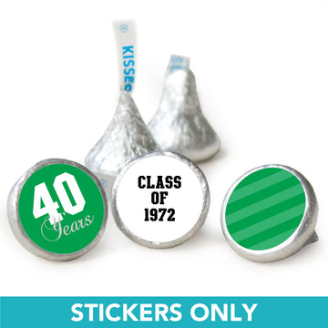 Class Reunion 3/4" Sticker Milestone (108 Stickers)