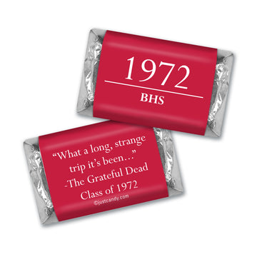 Class Reunion Personalized Hershey's Miniatures Graduation Year