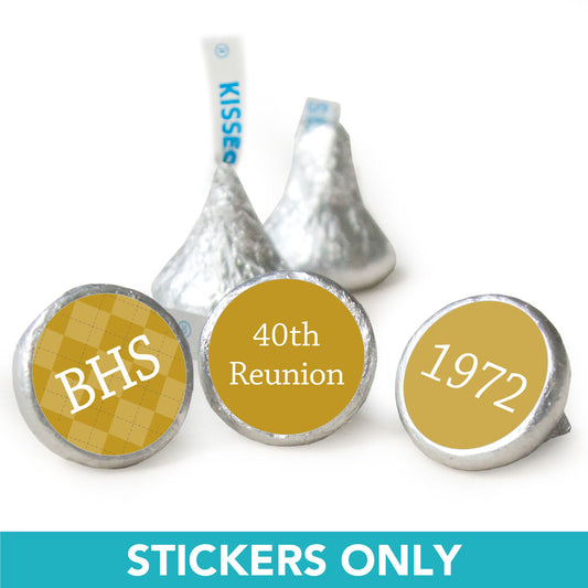Class Reunion - Sentimental 3/4" Stickers - (108 Stickers)