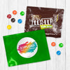 Custom Add Your Artwork Candy Favor Bag - M&Ms or Skittles