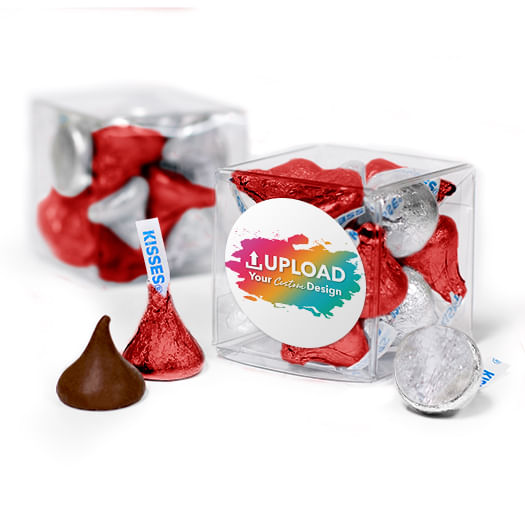 Nurse Appreciation Add Your Logo Clear Gift Box with Sticker