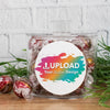 Custom Lindor Truffles Short Canister Gift - Add Your Artwork