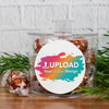 Custom Lindor Truffles Short Canister Gift - Add Your Artwork