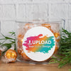 Custom Lindor Truffles Short Canister Gift - Add Your Artwork