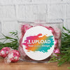 Custom Lindor Truffles Short Canister Gift - Add Your Artwork