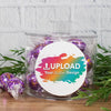 Custom Lindor Truffles Short Canister Gift - Add Your Artwork