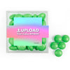 Custom Add Your Artwork JUST CANDY® favor cube with Just Candy Milk Chocolate Minis