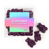 Custom Add Your Artwork JUST CANDY® favor cube with Gummy Bears