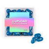 Custom Add Your Artwork JUST CANDY® favor cube with Jelly Belly Jelly Beans