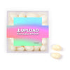 Custom Add Your Artwork JUST CANDY® favor cube with Jelly Belly Jelly Beans