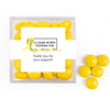 Personalized Awareness Ribbons JUST CANDY® favor cube with Just Candy Milk Chocolate Minis