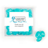 Personalized Awareness Ribbon JUST CANDY® favor cube with Jelly Belly Jelly Beans