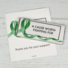 Personalized Awareness Ribbons Chocolate Bar Wrappers