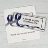 Personalized Awareness Ribbons Chocolate Bar Wrappers