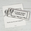 Personalized Awareness Ribbons Chocolate Bar Wrappers