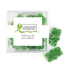 Personalized Awareness Ribbons JUST CANDY® favor cube with Sugar Sanded Gummy Bears
