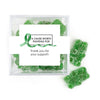 Personalized Awareness Ribbons JUST CANDY® favor cube with Sugar Sanded Gummy Bears