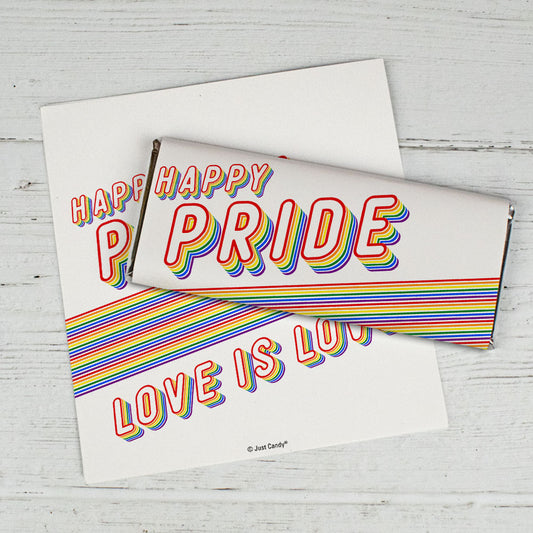 Chocolate Bar Wrappers Happy Pride