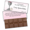 Communion Personalized Hershey's Milk Chocolate Bar Classic Cross