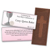 Communion Embossed Cross Chocolate Bar Classic Cross