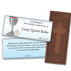 Communion Embossed Cross Chocolate Bar Classic Cross