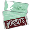 Communion Personalized Hershey's Milk Chocolate Bar Child in Prayer