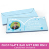 Deluxe Personalized First Communion Roserary Photo Candy Bar Favor Box