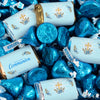 Communion Blue Candy Hershey's Kisses & Hershey's Miniatures for Party Favors