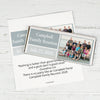 Family Reunion Personalized Chocolate Bar Wrappers Photo and Date