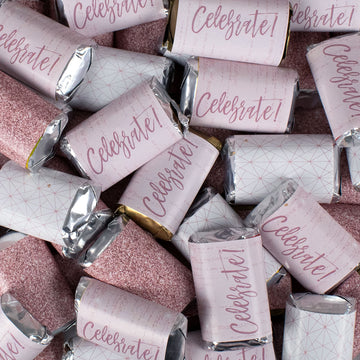 Rose Gold Celebrate Hershey's Miniatures