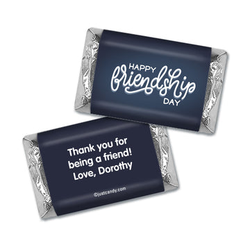 Personalized Happy Friendship Day Hershey's Miniatures Wrappers