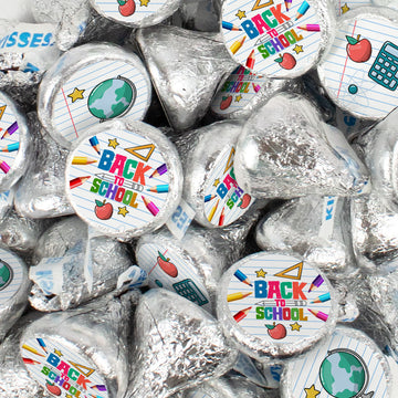 13.6oz Bag 85ct Back to School Hershey's Kisses