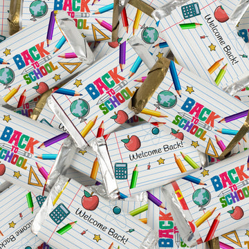 Back to School Chocolate Wrapped Hershey's Miniatures